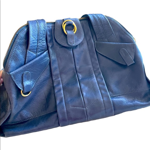 Blue Rachel Nasvik Satchel - Picture 1 of 6